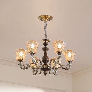 Aubrey Antique Petal Chandelier