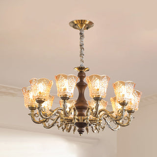 Aubrey Antique Petal Chandelier
