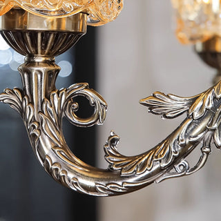 Aubrey Antique Petal Chandelier