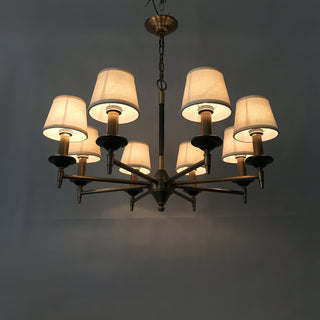 Corona Modern Brass Chandelier