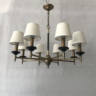Corona Modern Brass Chandelier