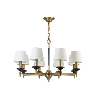 Corona Modern Brass Chandelier