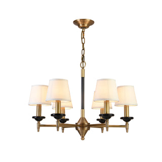 Corona Modern Brass Chandelier