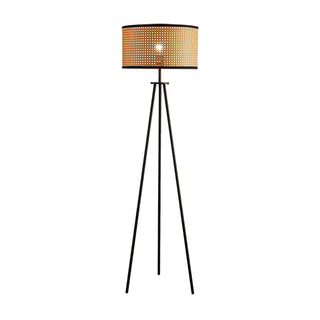 Aubrey Natural Bamboo Floor Light