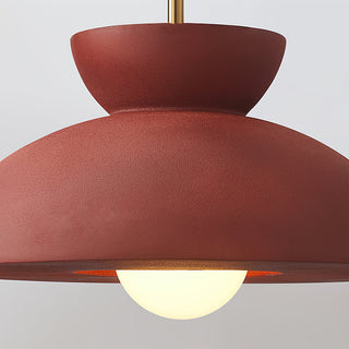Augustus Black Resin Pendant Light