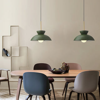 Augustus Black Resin Pendant Light