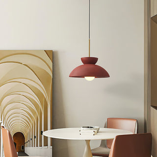 Augustus Black Resin Pendant Light