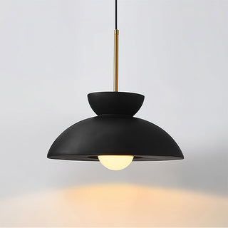 Augustus Black Resin Pendant Light