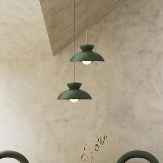 Augustus Black Resin Pendant Light