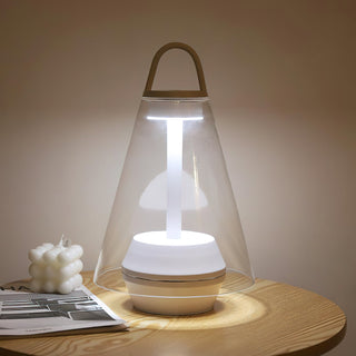 Aura Glow Contemporary Aluminum Portable Table Light