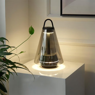 Aura Glow Contemporary Aluminum Portable Table Light