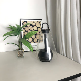Aura Glow Contemporary Aluminum Portable Table Light
