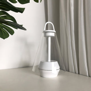 Aura Glow Contemporary Aluminum Portable Table Light