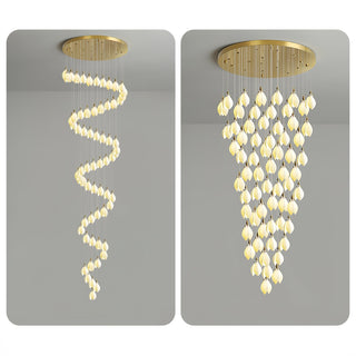 Liora Petal Cascade Chandelier