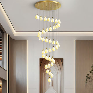 Liora Petal Cascade Chandelier