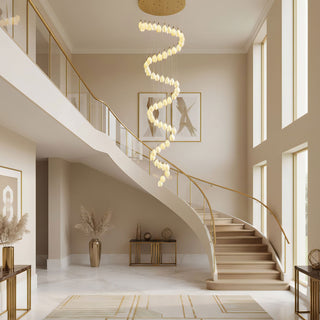 Liora Petal Cascade Chandelier