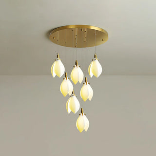 Liora Petal Cascade Chandelier