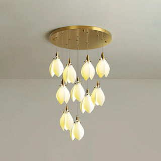 Liora Petal Cascade Chandelier
