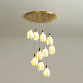 Liora Petal Cascade Chandelier