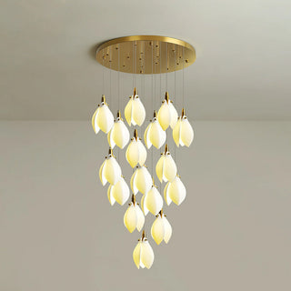 Liora Petal Cascade Chandelier