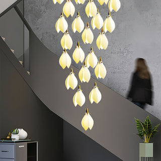 Liora Petal Cascade Chandelier