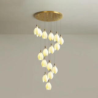 Liora Petal Cascade Chandelier