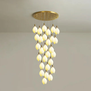 Liora Petal Cascade Chandelier