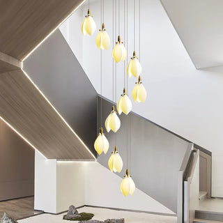 Liora Petal Cascade Chandelier