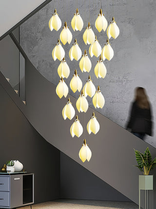 Liora Petal Cascade Chandelier