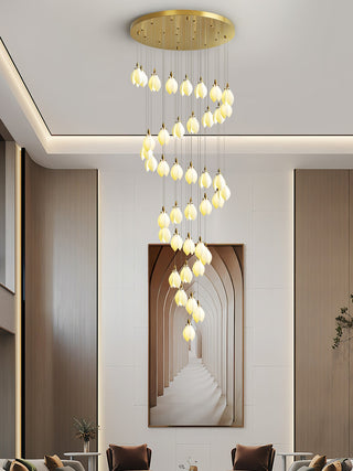 Liora Petal Cascade Chandelier