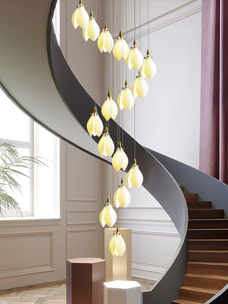 Liora Petal Cascade Chandelier