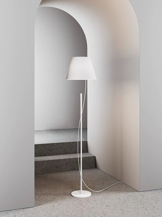 Aurora Whisper Minimalist Iron Floor Light