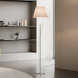 Aurora Whisper Minimalist Iron Floor Light