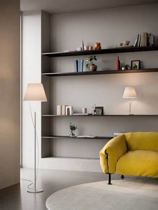 Aurora Whisper Minimalist Iron Floor Light