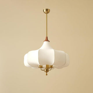 Aurora Bloom Retro Cloth Pendant Light