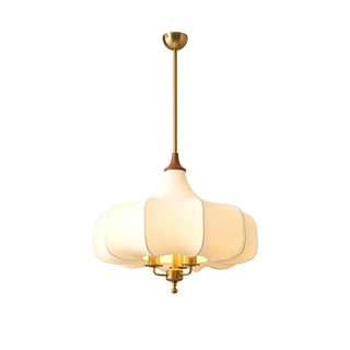 Aurora Bloom Retro Cloth Pendant Light