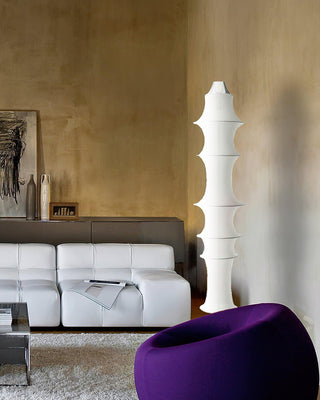 Auston Sculptural Cloth Floor Light