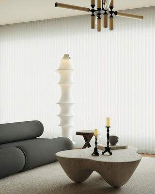 Auston Sculptural Cloth Floor Light
