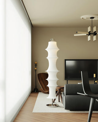 Auston Sculptural Cloth Floor Light