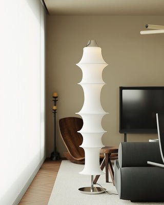 Auston Sculptural Cloth Floor Light