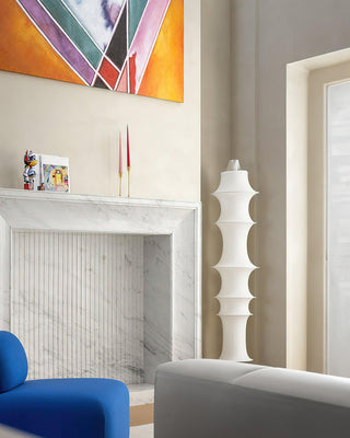 Auston Sculptural Cloth Floor Light