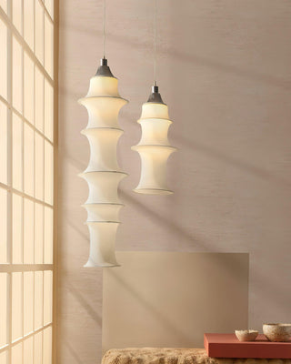 Auston Sculptural Cloth Pendant Light