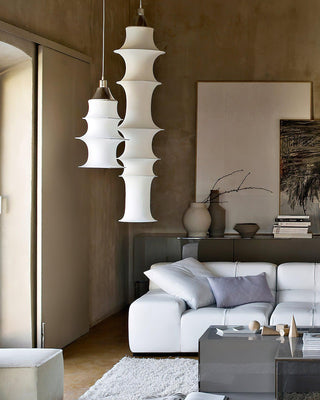 Auston Sculptural Cloth Pendant Light