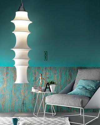 Auston Sculptural Cloth Pendant Light