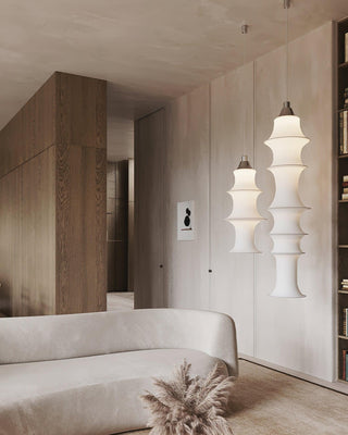 Auston Sculptural Cloth Pendant Light