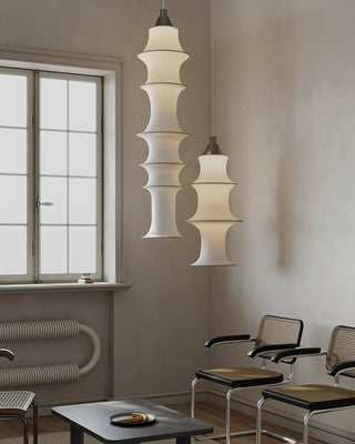 Auston Sculptural Cloth Pendant Light