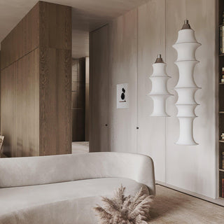 Auston Sculptural Cloth Pendant Light