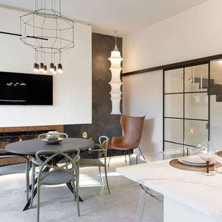 Auston Sculptural Cloth Pendant Light