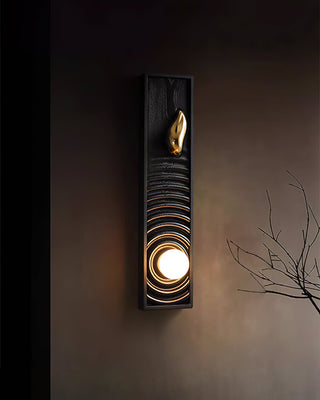 Ripplo Artistic Wood Wall Lamp