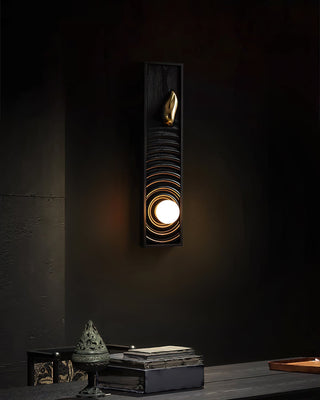 Ripplo Artistic Wood Wall Lamp